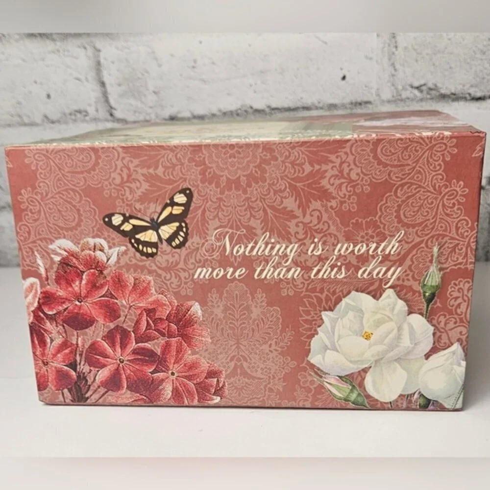 Abbington Park Faith Family & Friends Memory Storage Box - Elegant & Beautiful